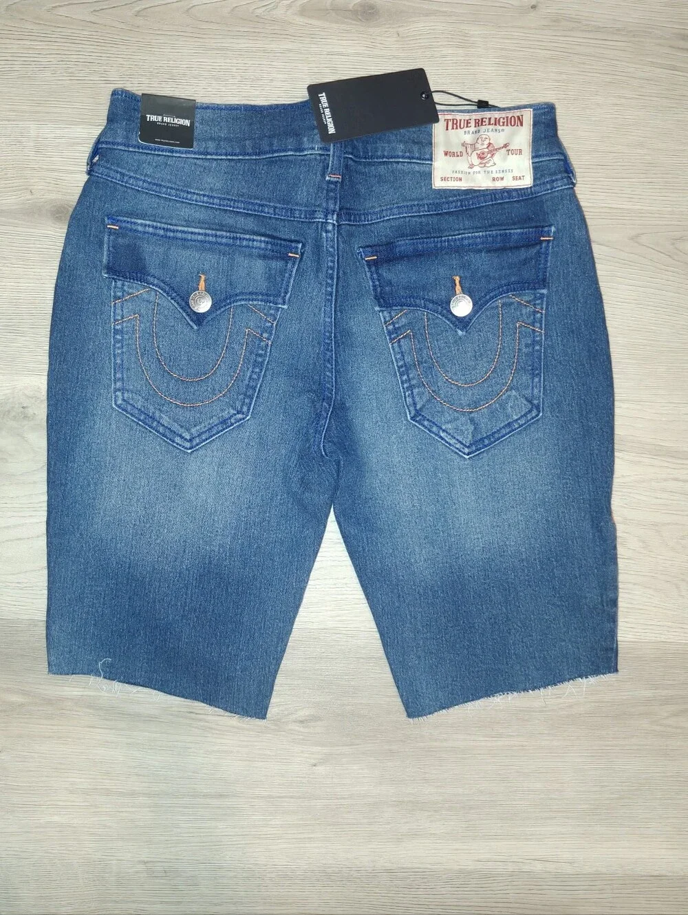 True Religion Men's Denim Rocco W30 Shorts Brand New With Tags